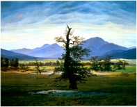 Der einsame Baum (the lonely tree), 1822