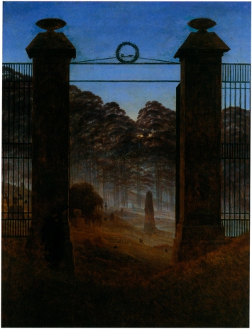 Friedhofseingang (cemetery gate), 1825