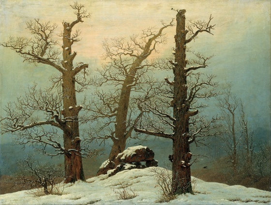Hünengrab im Schnee (1807)